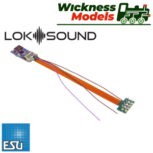 Loksound 5 Micro Decoder 8 Pin On Harness ESU 58810
