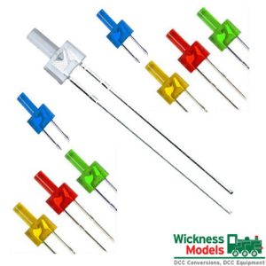 2mm Lighthouse Diffused Led Choose Colour/Quantity