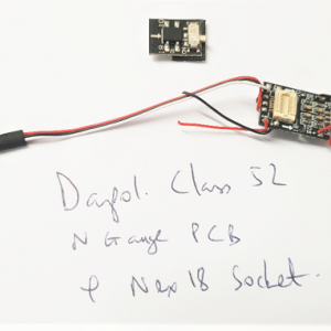 Dapol N Gauge Class 52 PCB and Next 18 Socket