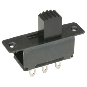 3 Terminal DPDT Standard Slide Switch(Pack of 2)